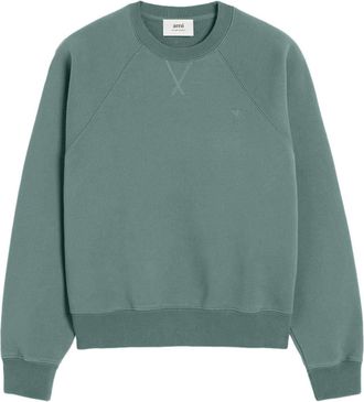 Ami Ami de Coeur sweatshirt - unisex - Cotton - S - Green