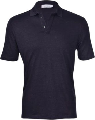Gran Sasso Heren, Tops, Zwart, Maat: M Linnen