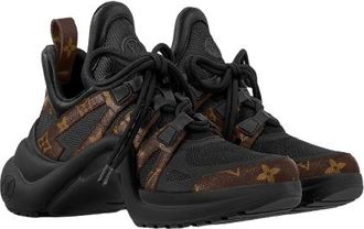 Louis Vuitton Black Archlight Sneakers Size 36.5