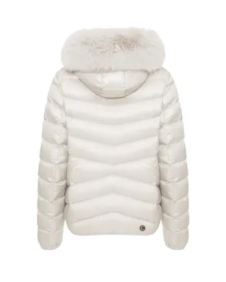 Colmar Quilted Duck-Down Down Jacket - White