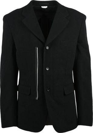 Comme Des Gar&ccedil;ons Giubbotto Giacca - Heren - Blazers - Zwart - M - Wol - Jassen