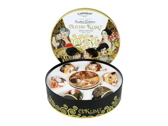 OEM Juego De 6 Tazas De Espresso Carmani En Una Caja Redonda - G. Klimt
