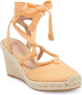 Stuart Weitzman Altdup Ankle Wrap Sandal in Mango at Nordstrom Rack, Size 11