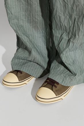 Dolce & Gabbana Sports Shoes With Logo, Mens, Green