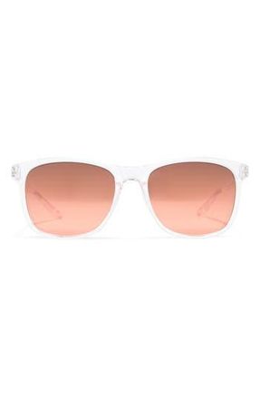 Nike Passage 55mm Square Sunglasses in Crystal Clear/grd Bp at Nordstrom Rack