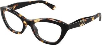 Valentino Cat-eye Brillen - Dames - Brillen - Veelkleurig - 53 MM - Accessoires