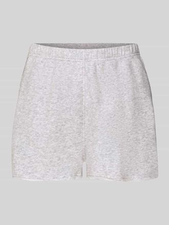 American Vintage American Vintage Sweatshorts mit elastischem Bund Modell TUBAY in Hellgrau Melange, Gr&ouml;&szlig;e L