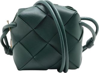 Bottega Veneta Pre-owned Bottega Veneta Mini Lambskin Intreccio Loop Camera Bag Ladies 4BJ85D0L6QFE7YMQ