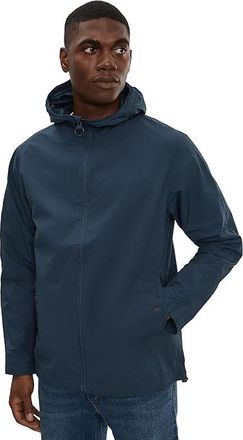 Barbour Modern Rokig Hooded Showerproof Jacket Mens Coat Navy : 2XL, Polyester