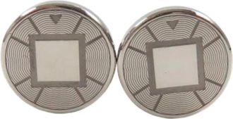 Cartier Pre-owned Jewellery, male, Gray, Size: ONE SIZE Pre-owned Vintage Round Stud