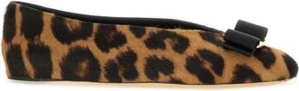 Ferragamo Vara Ballerina With Bow
