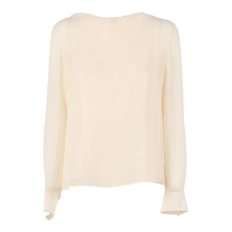 Max Mara Mujer, Blusas y Camisas, Blanco, Talla: L
