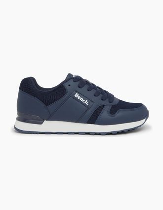 Bench Mens Valence Lace-Up Trainers - Navy - Size: 10