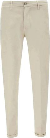 Re-hash Beige Casual Broek - Heren - Chinos - Beige - W38 - Katoen - Broeken