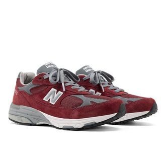 New Balance Unisex Made in USA 993, Gamuza/Malla, Talla 38.5