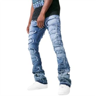 Jordan Craig Martin Stacked Oasis Denim Jeans In Nightfall
