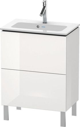 Duravit L-cube Mueble De Aseo Vertical Compact, 2 Cajones, - Duravit