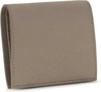Ferragamo Womens Beige Calf Leather Bos Taurus Wallet