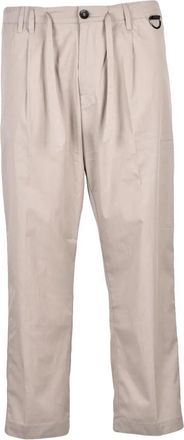 Officina 36 Relaxed Fit Trousers in Vibrant Turquoise