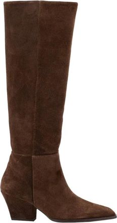 Toral Shoes Tl-Dakota Cowboylaarzen - Dames - Cowboylaarzen - Bruin - 39 EU - Denim - Schoenen