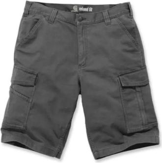 Carhartt Work in Progress Rigby Cargo Short - Heren - Korte Broeken - Grijs - W32 - Katoen - Korte Broeken