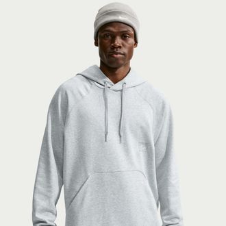 Nike Mens N.A.C. Dri-FIT Oversized Fleece Training Hoodie in Grey | IM3609-077