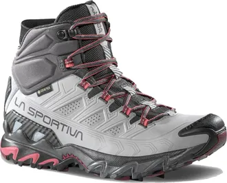 La Sportiva Grey/Black Ultra Raptor II Mid Hiking Boots