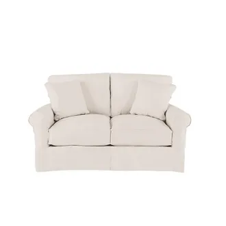 Ballard Designs Baldwin Slipcovered Loveseat - Ballard Designs