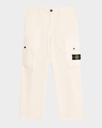 Stone Island Men & apos;s Cotton Straight-Leg Cargo Pants