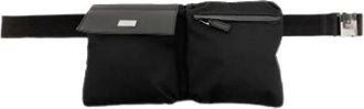 Gucci Borsa a marsupio in nylon Pre-owned - - Pre-owned - Donna - Nero - ONE SIZE