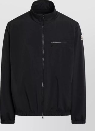 Moncler high collar coat long sleeves chest pocket