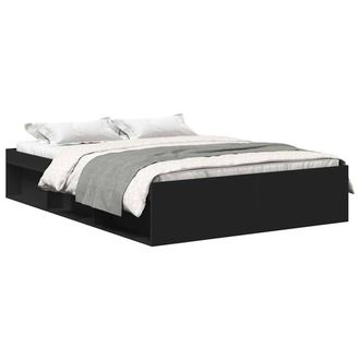 Berkfield Home Bed Frame Black 140x200 cm