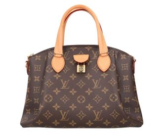 Louis Vuitton Monogram Rivoli PM Brown Tote Bag And Strap
