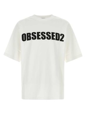 Dsquared2 White Cotton T Shirt