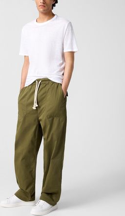 Officine G&eacute;n&eacute;rale Mens Ferry drawstring-waist pant