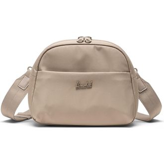Herschel Thalia Recycled Polyester Crossbody Bag in Vintage Khaki at Nordstrom