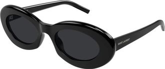 Saint Laurent Sunglasses, female, Black, Size: 52 MM SL 594 Sunglasses