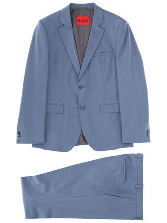HUGO BOSS Arti-Hesten Blue Wool Blend Suit
