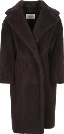 Max Mara Abrigo Teddy Bear Icon - Coats - Mujer - Marr&oacute;n - S