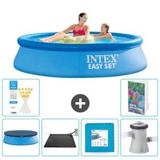 Intex Piscina Easy Set Redonda - 244x61 Cm - 7-piezas S99