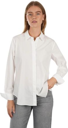 Windsor Tailored Poplin Blouse - Dames - Overhemden - Wit - 2XL - Katoen - Overhemden