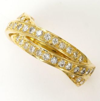 C&A Yellow Gold Yellow Gold (18K) Band Ring (Pre-Owned)