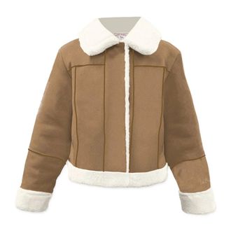 MC2 Saint Barth Light Jackets, female, Brown, S, Brown Jacket for Men