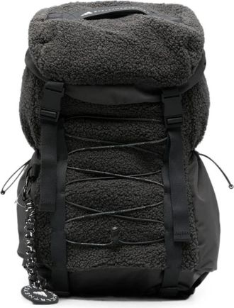 adidas by Stella McCartney Backpack Fleece - Dames - Rugtassen - Zwart - ONE Size - Nylon - Fitness