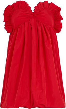Philosophy di Lorenzo Serafini Kleedjes, Dames, Rood, L, Polyester, Mini Jurk