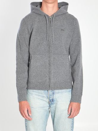 Burberry Cashmere-Blend Hoodie Sweatshirt