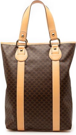 Celine Pre-owned Celine Macadam Coated Canvas Vertical Tote Ladies D1285IRXMCRSJT2G