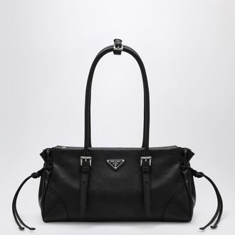 Prada Bonnie medium shopping bag black