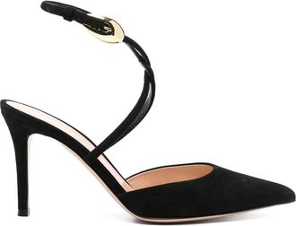 Gianvito Rossi Suede Dcollet