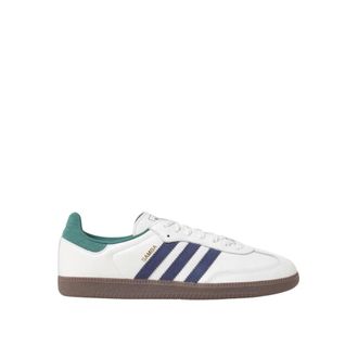 adidas Originals Adidas Originals, Sneakers, male, White, Size: 8 US Samba Classic Leather Sneaker